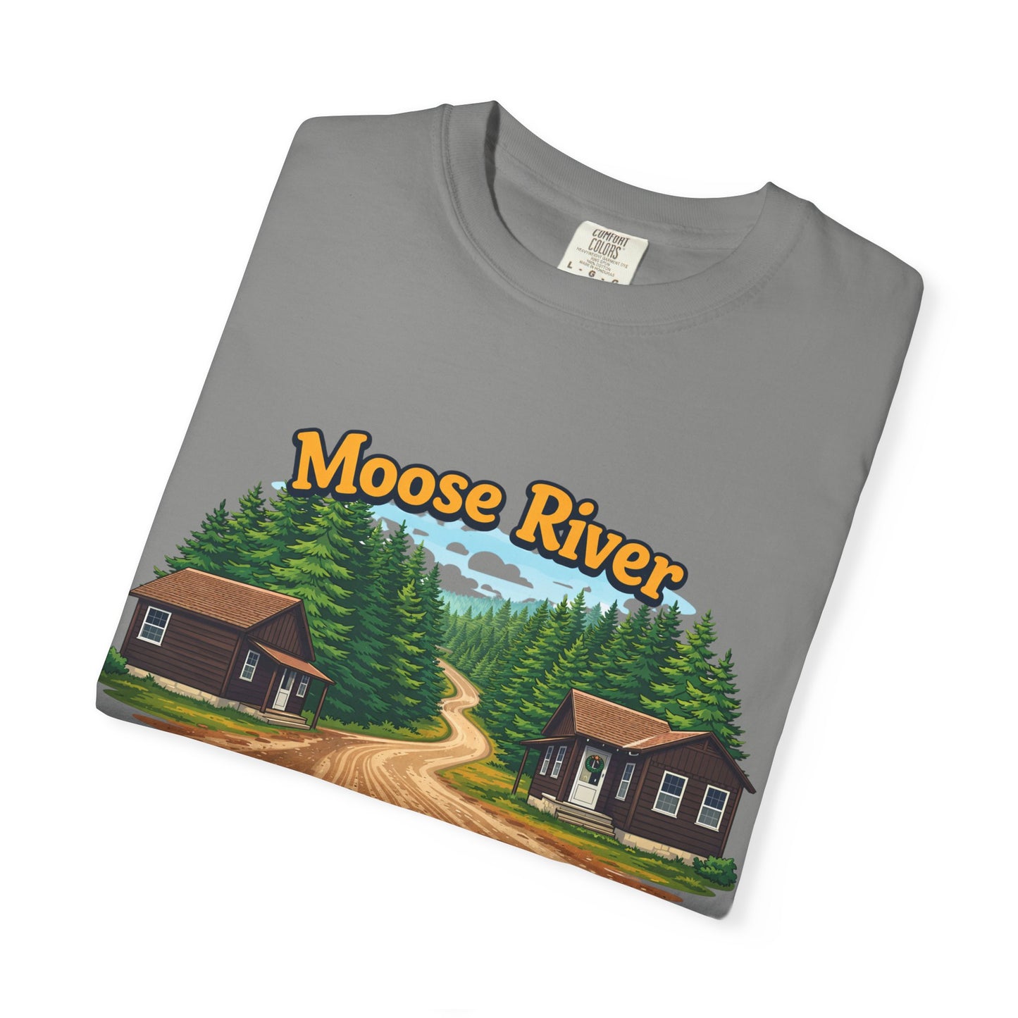 Moose River Cabin Road T-shirt