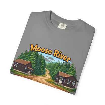 Moose River Cabin Road T-shirt