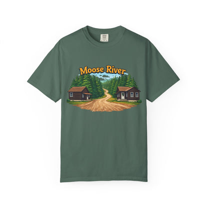 Moose River Cabin Road T-shirt