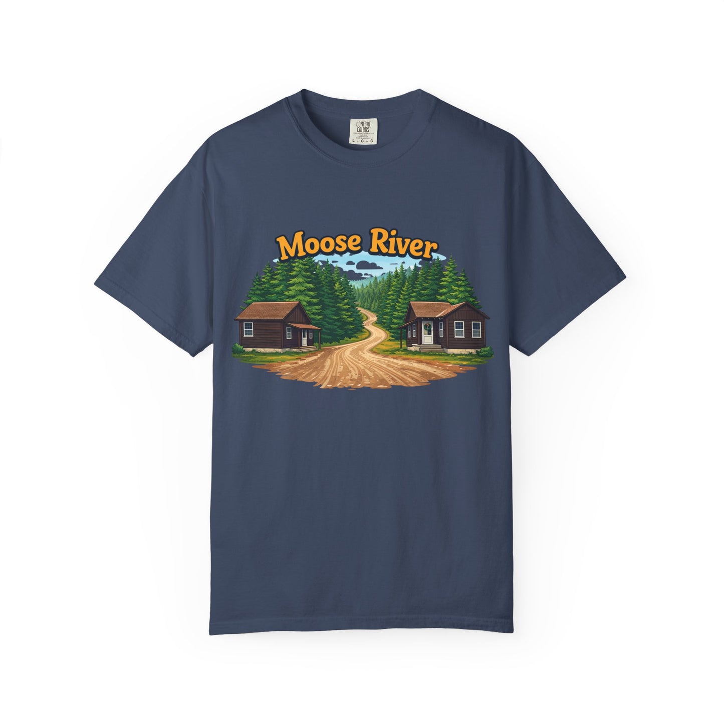 Moose River Cabin Road T-shirt