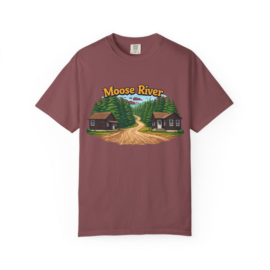 Moose River Cabin Road T-shirt