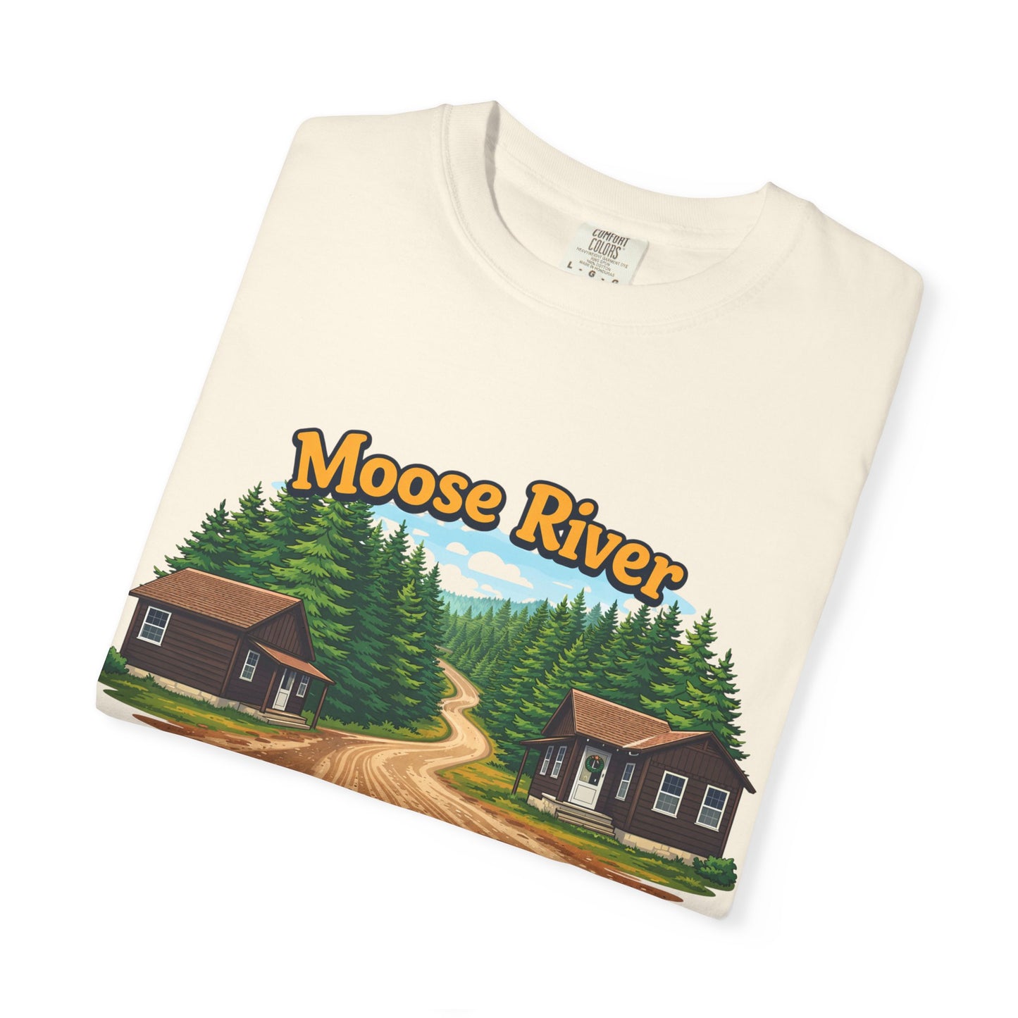 Moose River Cabin Road T-shirt