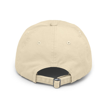 ADK Campfire Hat — Distressed Baseball Cap for Outdoors, Camping & Adirondack Fans