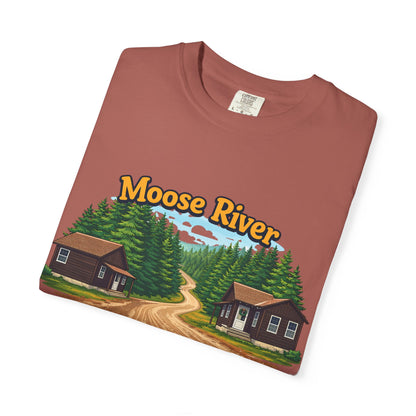 Moose River Cabin Road T-shirt