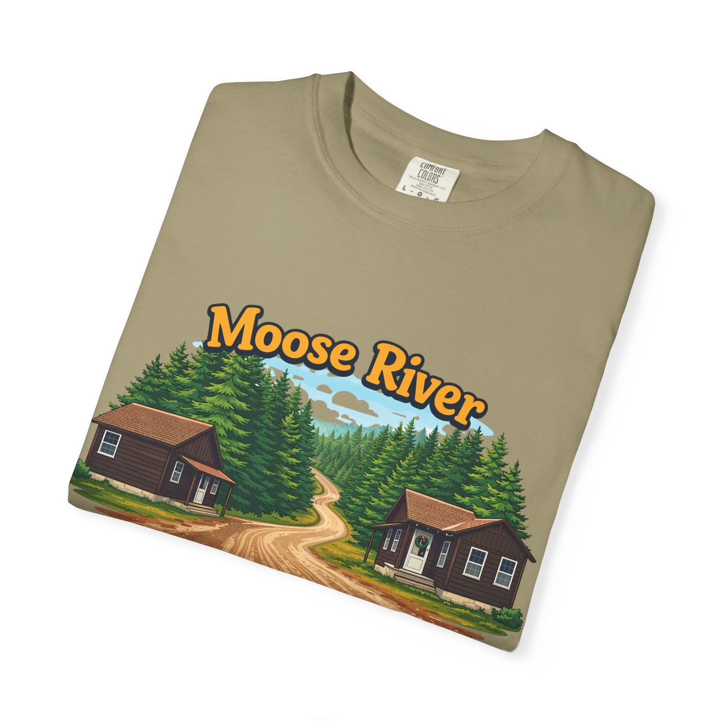 Moose River Cabin Road T-shirt