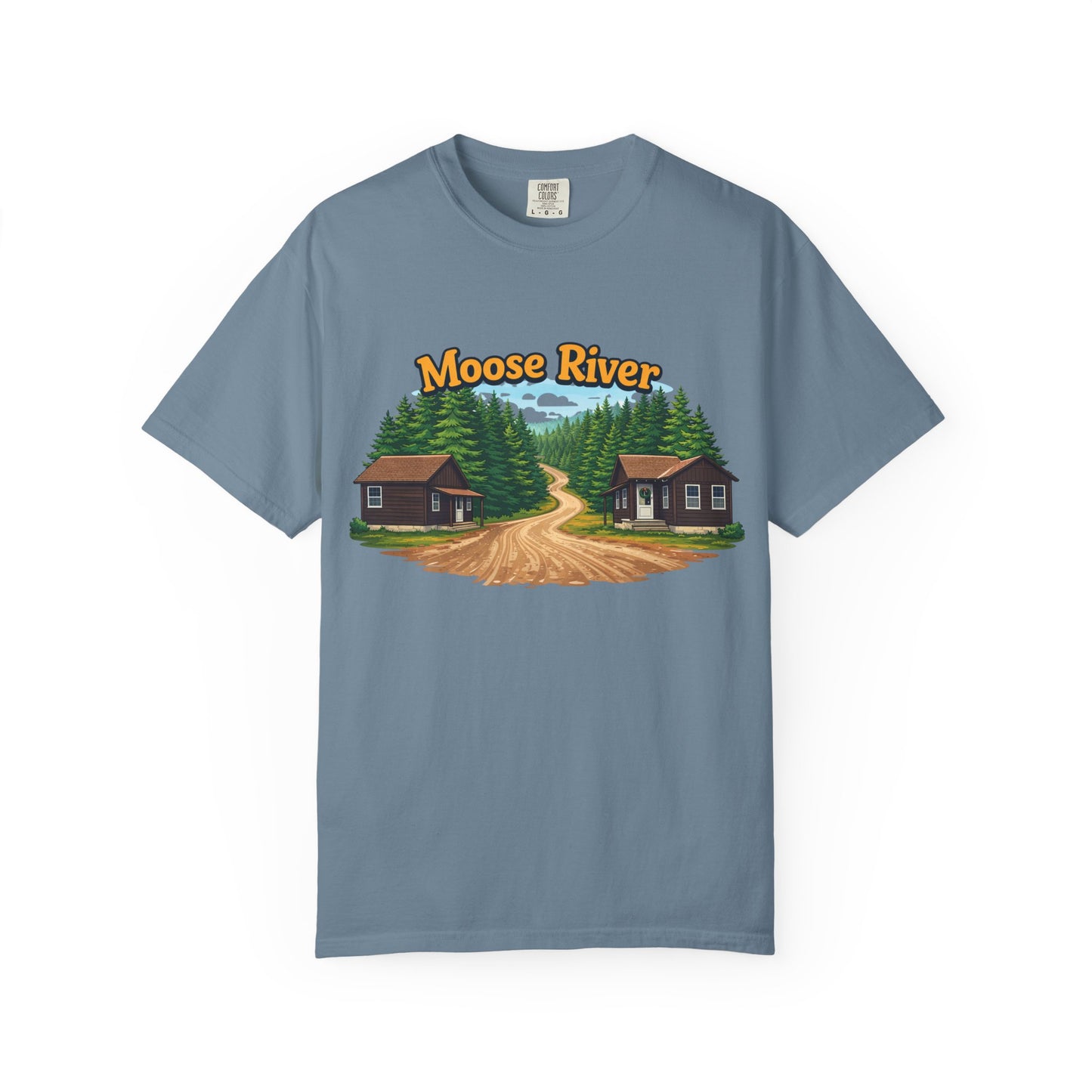 Moose River Cabin Road T-shirt