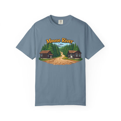 Moose River Cabin Road T-shirt