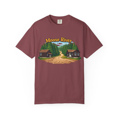 Moose River Cabin Road T-shirt