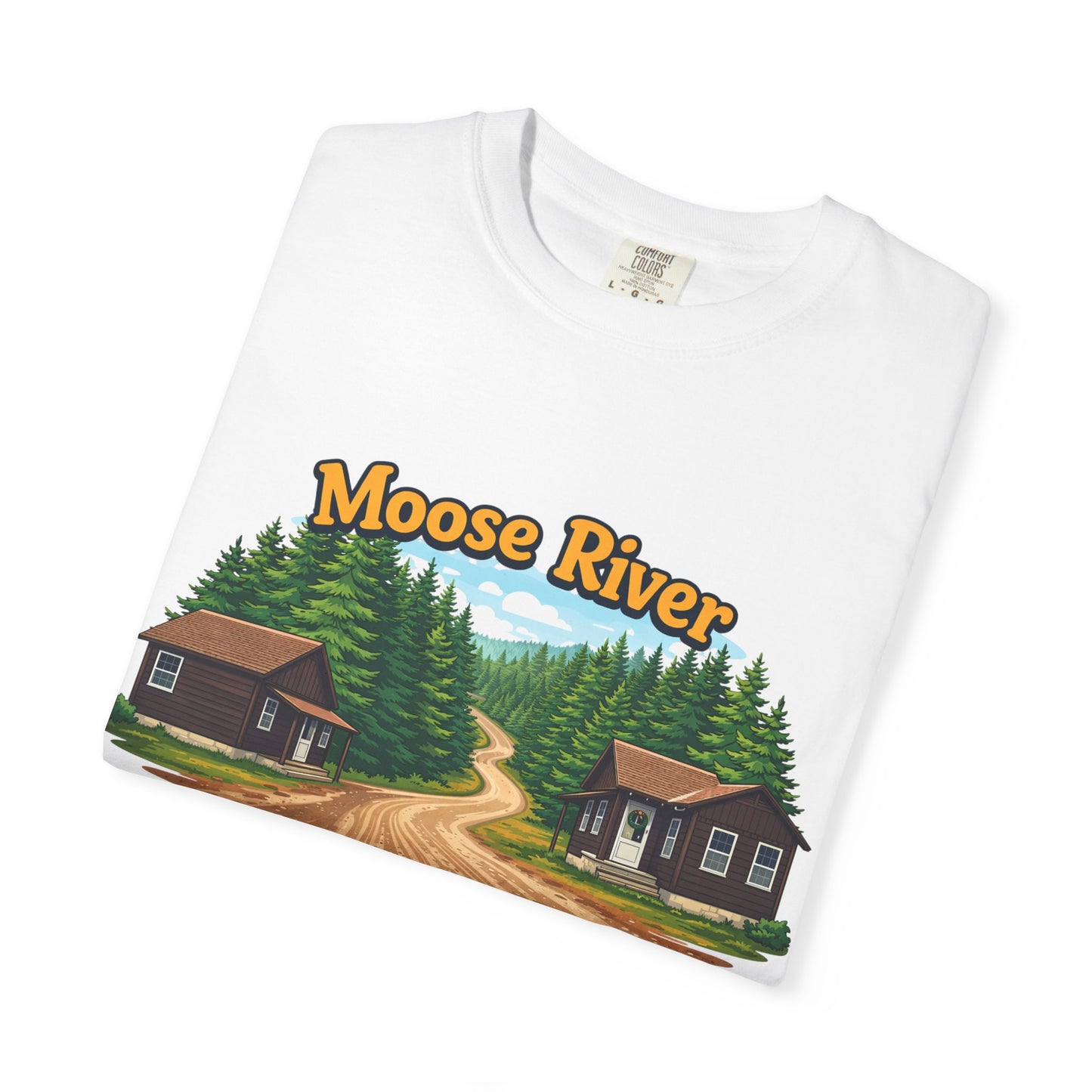 Moose River Cabin Road T-shirt