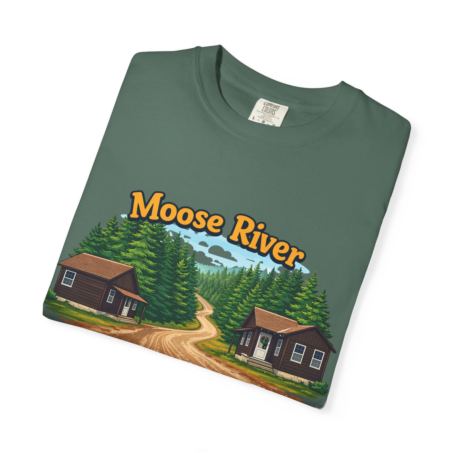 Moose River Cabin Road T-shirt